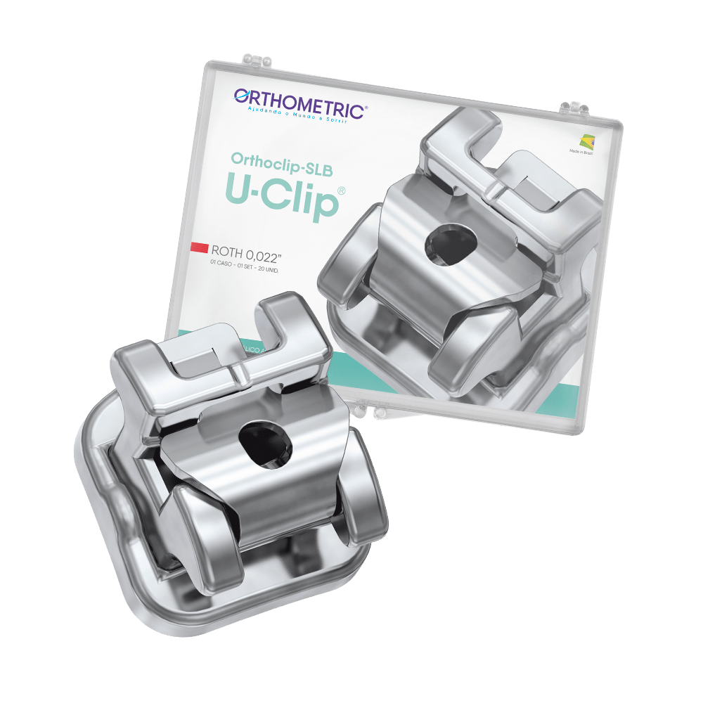 Bracket Autoligado U-Clip Orthometric