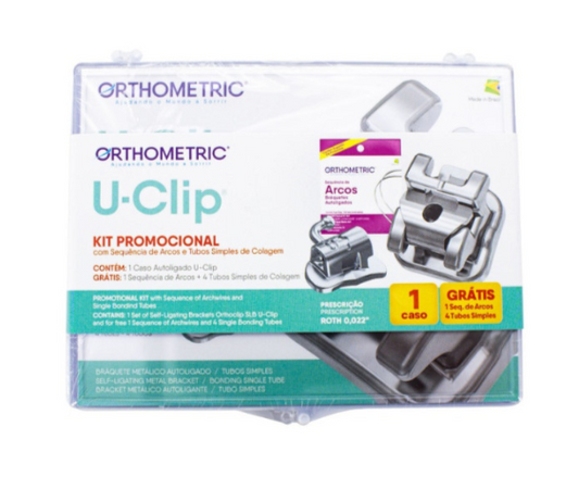 Bracket Autoligado U-Clip Orthometric