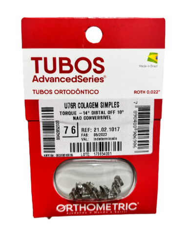 Tubos Cuadrantes x4  Orthometic